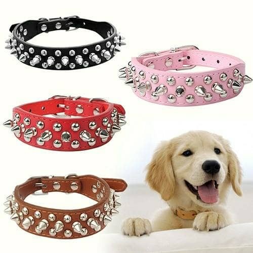 Lace Kalung Anjing Tali Kucing Hewan Kalung Pitbull Dog Collar Spike