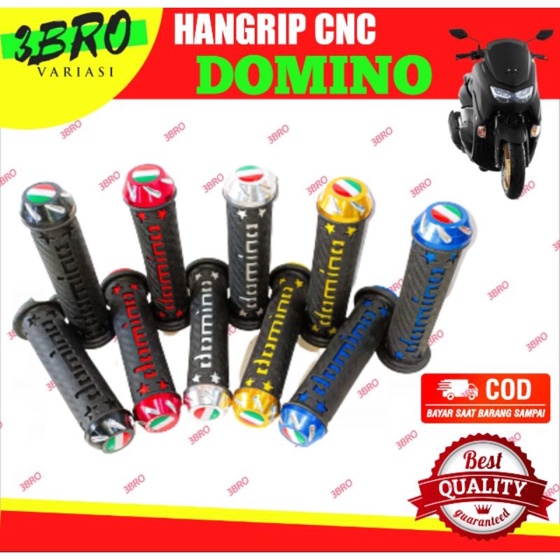 hangrip handgrip cnc domino garis sisik berkualitas