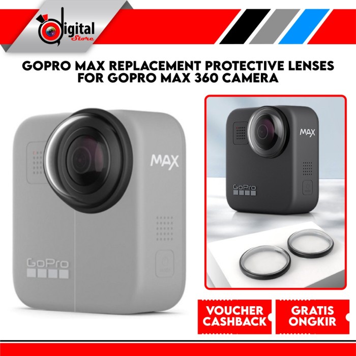 GoPro Max Replacement Protective Lenses for GoPro MAX 360 Camera
