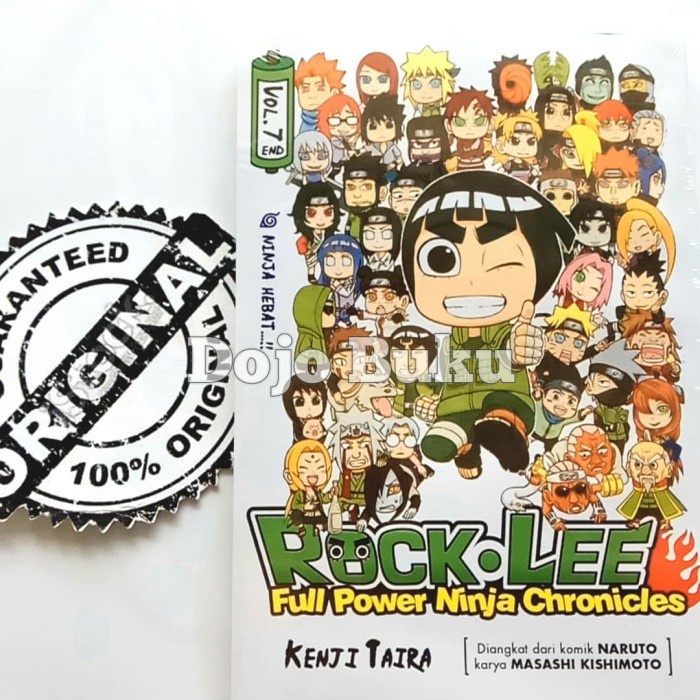 Komik Seri: Rock Lee - Full Power Ninja Chronicles - Masashi Kishimoto - vol 1 INTAN24