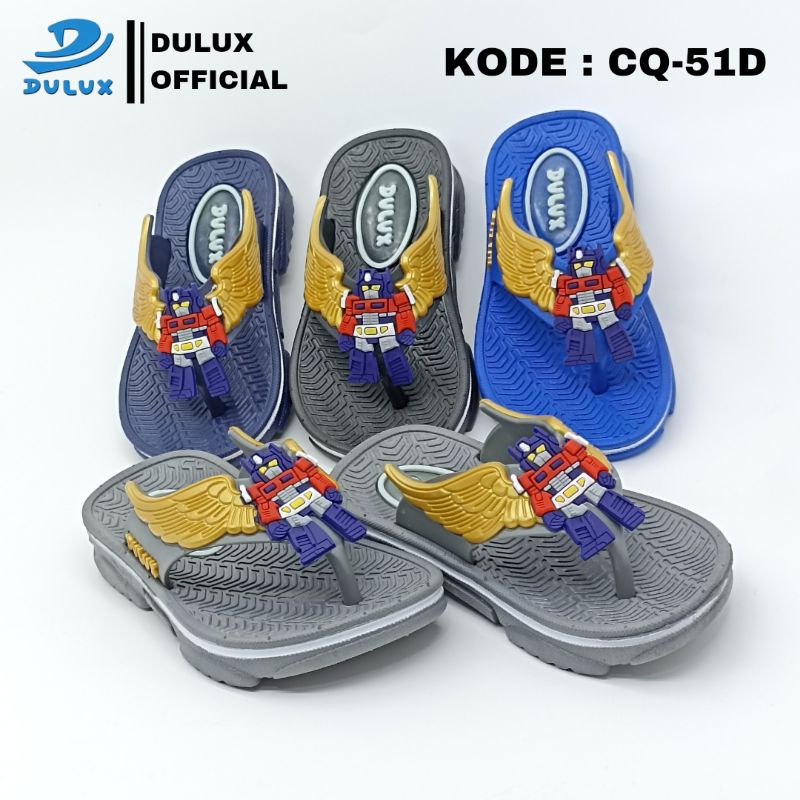 DULUX - SANDAL JEPIT ANAK LAKI-LAKI CQ-51D-1 UKURAN 24-29