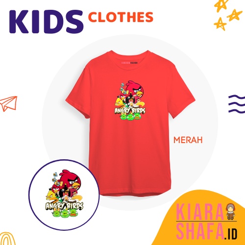 Kiarashafa - Baju Anak / Kaos Anak Motif Bird