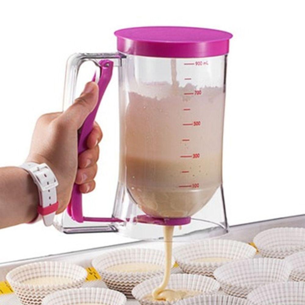 [Elegan] Batter Dispenser Muffin Tahan Panas Pancake Ukur Handheld Alat Baking