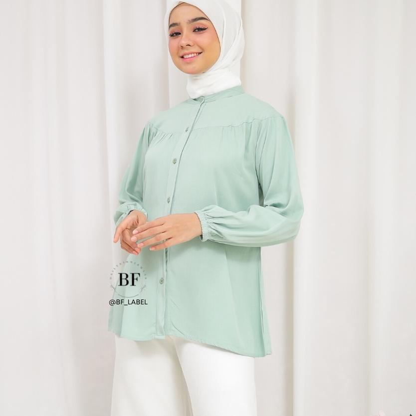 ➠❉✳ LALISA TOP | Kemeja Rayon Korean Style by BF Label @bf_label Buruan Beli