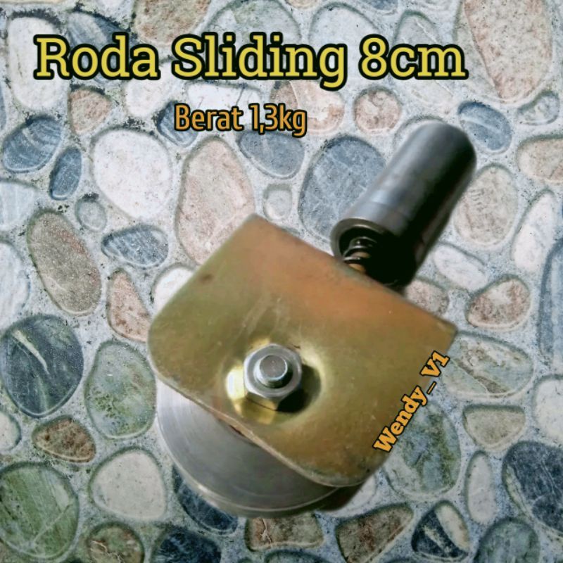 Jual Roda Sliding Uk 8cm Roda Pagar Besi Shopee Indonesia 8883