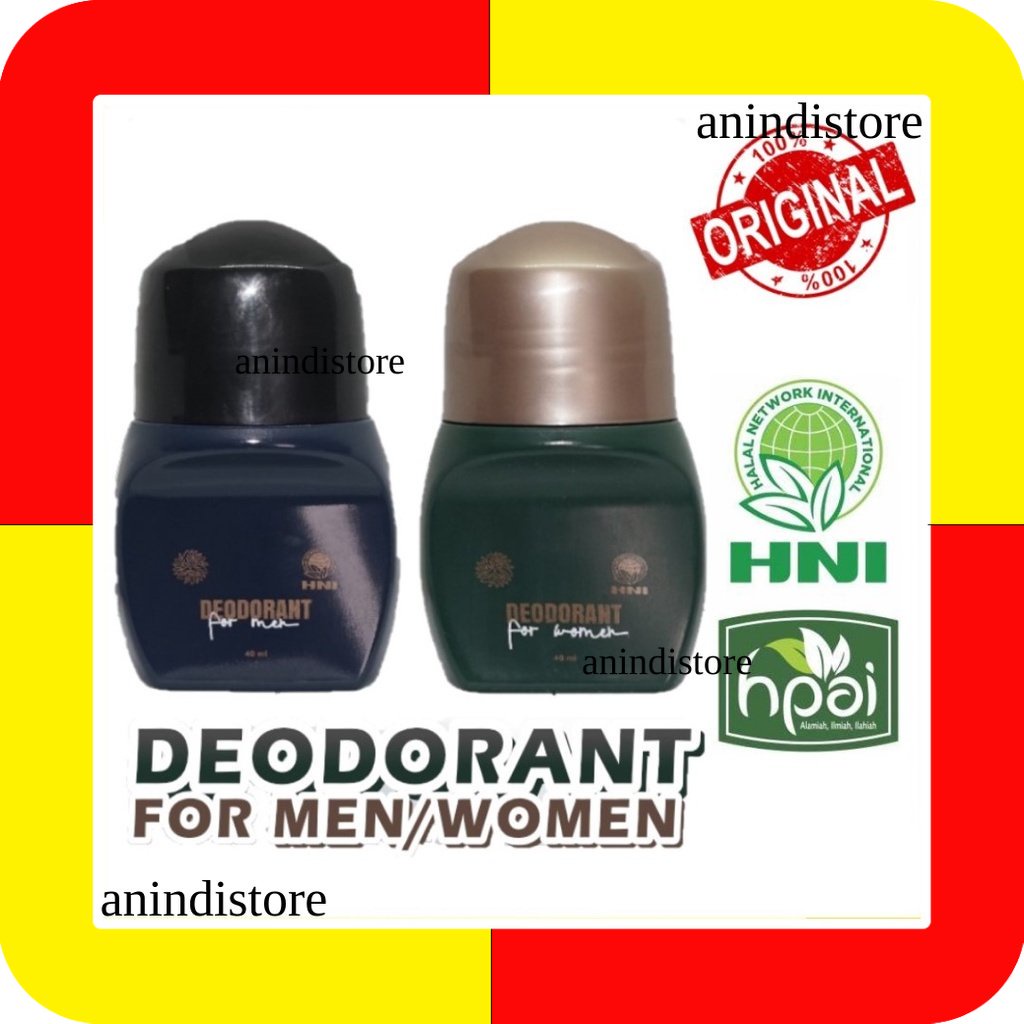 DEODORANT for men and for women- HNI HPAI - ANINDI STORE
