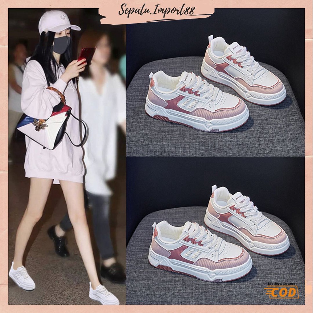 [SEPATU.IMPORT88] Sepatu Wanita Sneakers Wanita Import Premium Quality Korea Style 610