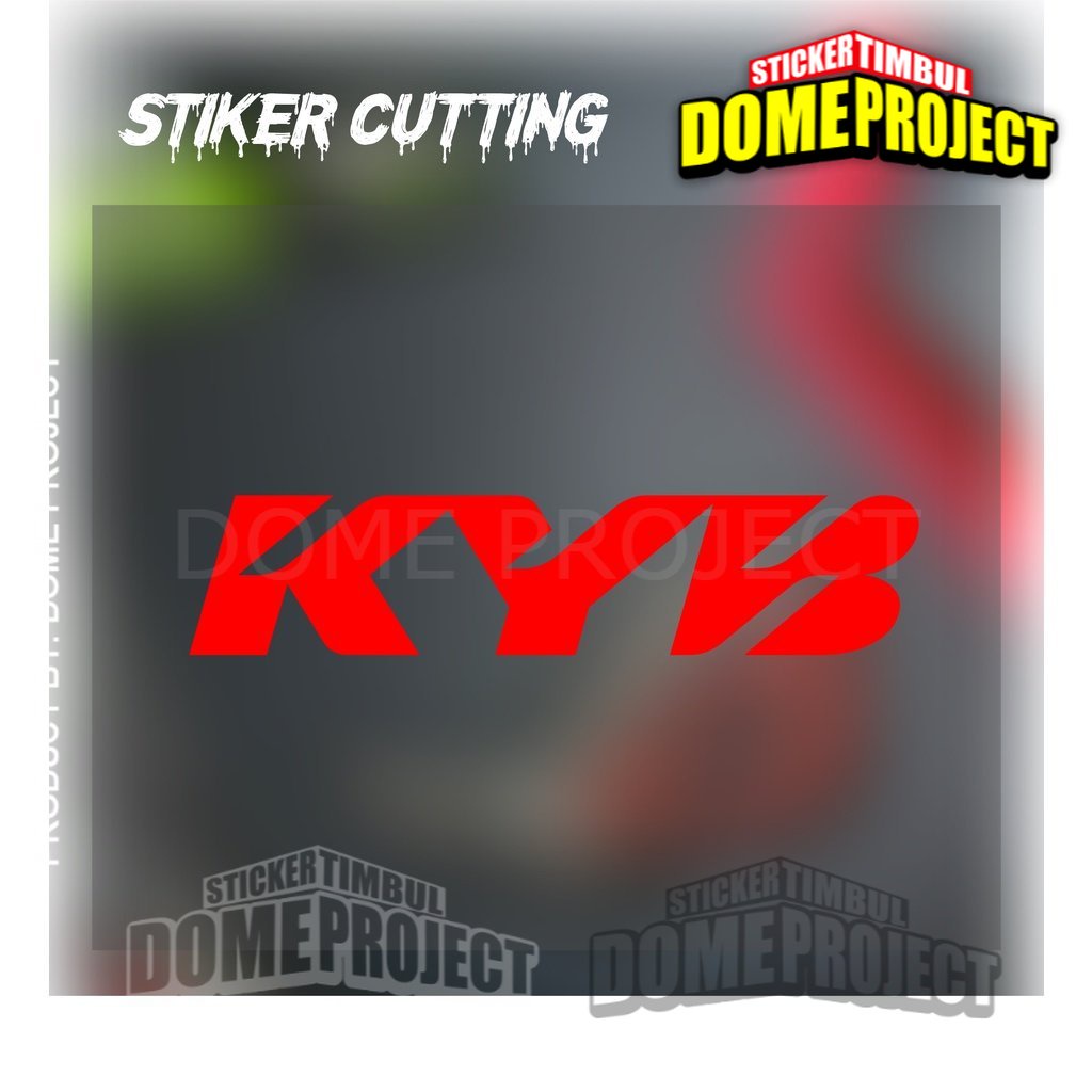 STIKER CUTTING KYB PREMIUM GRADE 5 VARIAN WARNA