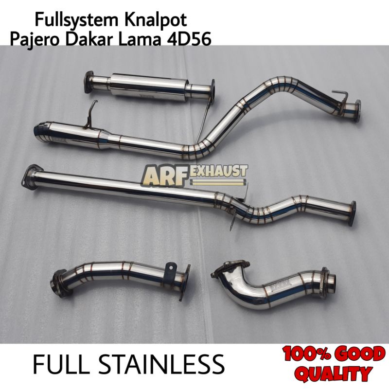 Fullset Full system knalpot Pajero Dakar Lama 4D56