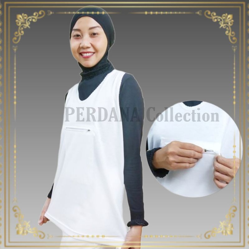 Kaos Haji Umroh Wanita - Kaos Haji Kantong Depan Wanita - Kaoa Haji - Kaos Haji Wanita - Kaos Haji K