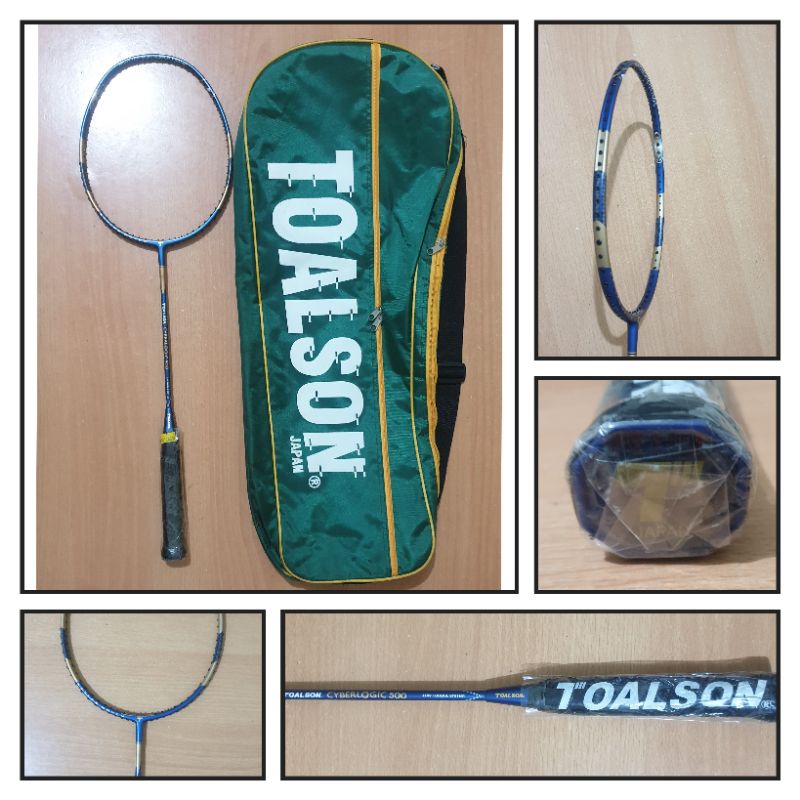 RAKET BADMINTON TOALSON CYBERLOGIC 500. ORIGINAL