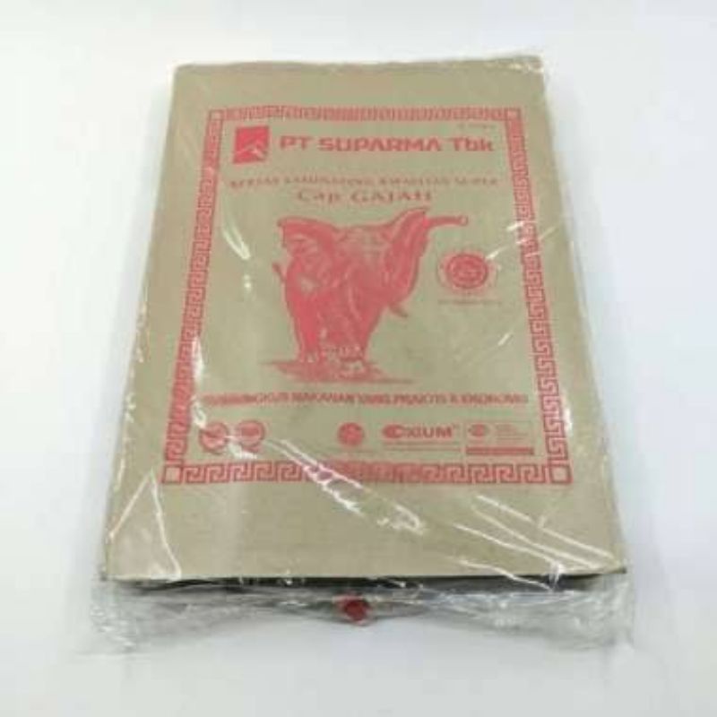 kertas bungkus nasi cap gajah