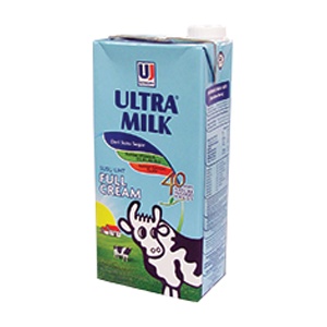 

ULTRA SUSU UHT STERIL SLIM PLAIN TPK 250mL