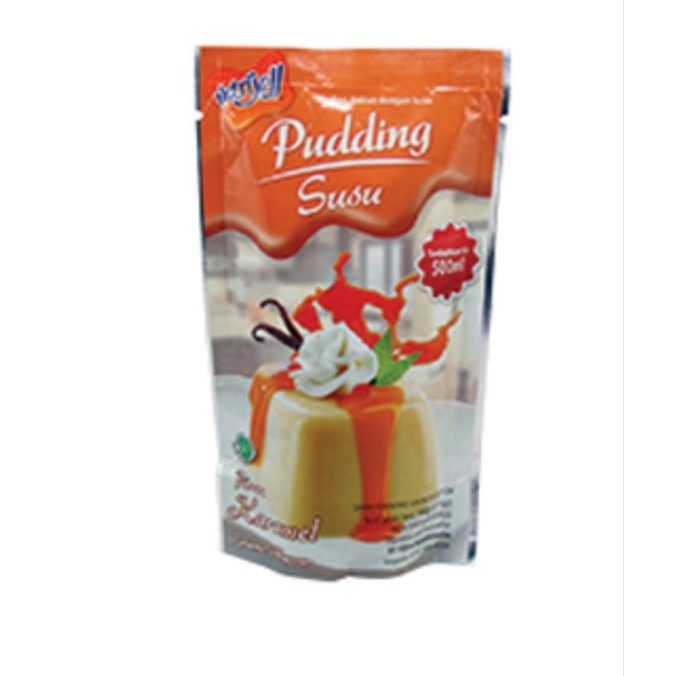 

nutrijell puding susu powder caramel 130gr isi 1 ( satu ) pcs