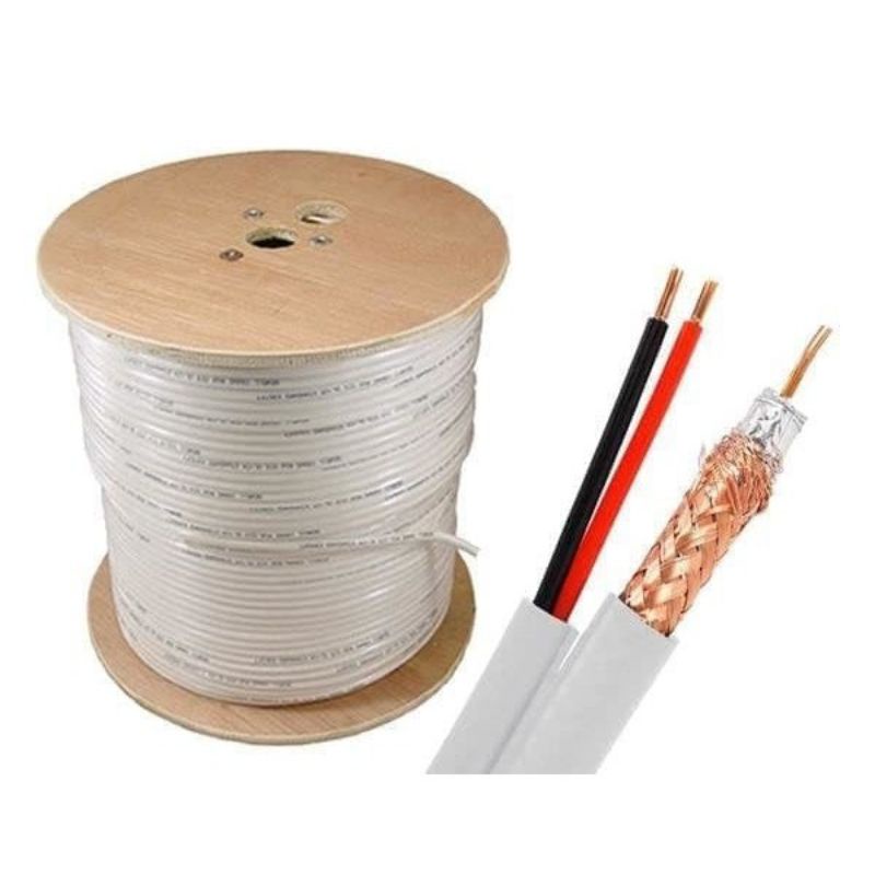 KABEL RG 59+POWER INDOOR/OUTDOOR KUALITAS BAGUS