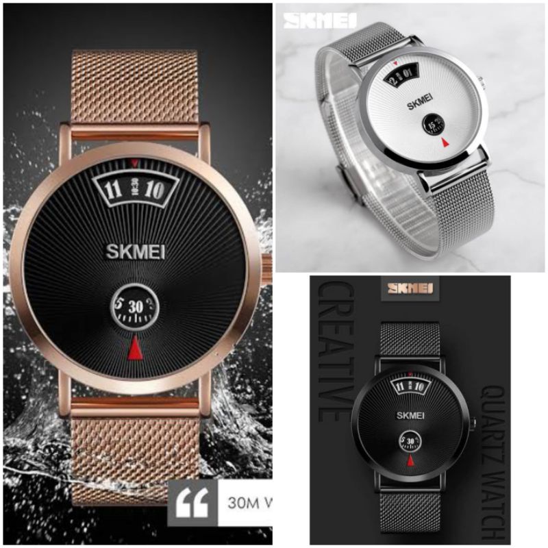 (Bisa COD) Jam Tangan Pria Digital Skmei 1489 Rantai