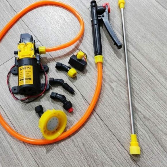 DINAMO PUMP POMPA AIR / MESIN JET CLEANER DC 12 V SPRAYER ELECTRIK