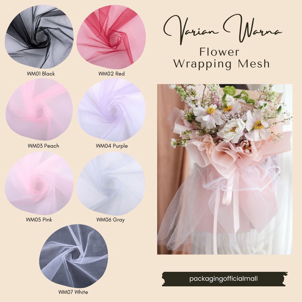 Flower Wrapping Mesh