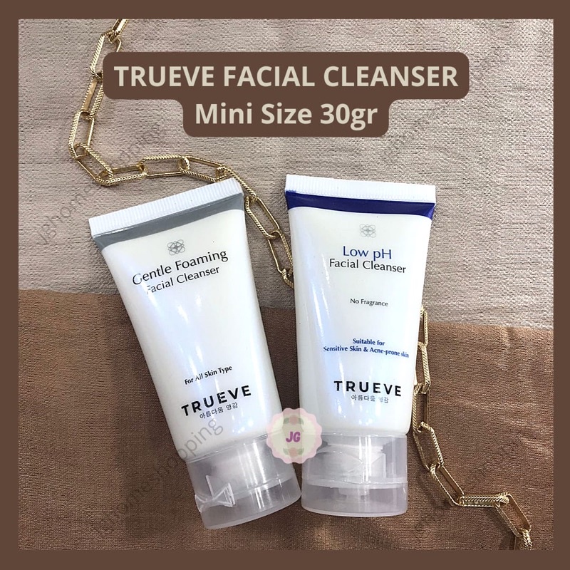 Jual Trueve Low ph cleanser Gentle facial wash 30g Shopee Indonesia