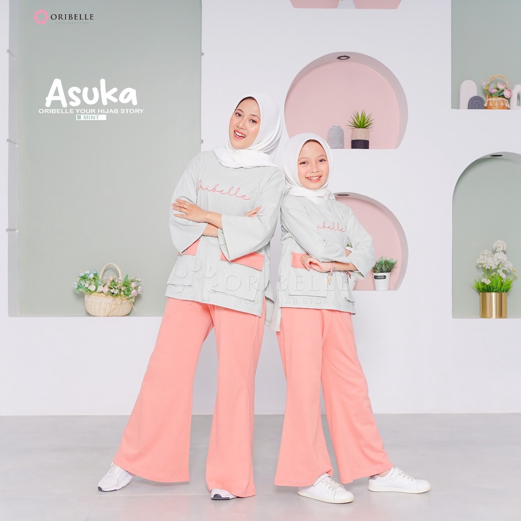 ASUKA by Oribelle Kids / Setelan blouse kulot anak dan remaja / setelan kulot Anak / Setelan Blouse 