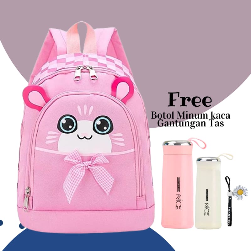 BUNNY - Tas Ransel Anak Sekolah Karakter Fashion Kids Backpack Cute Casual