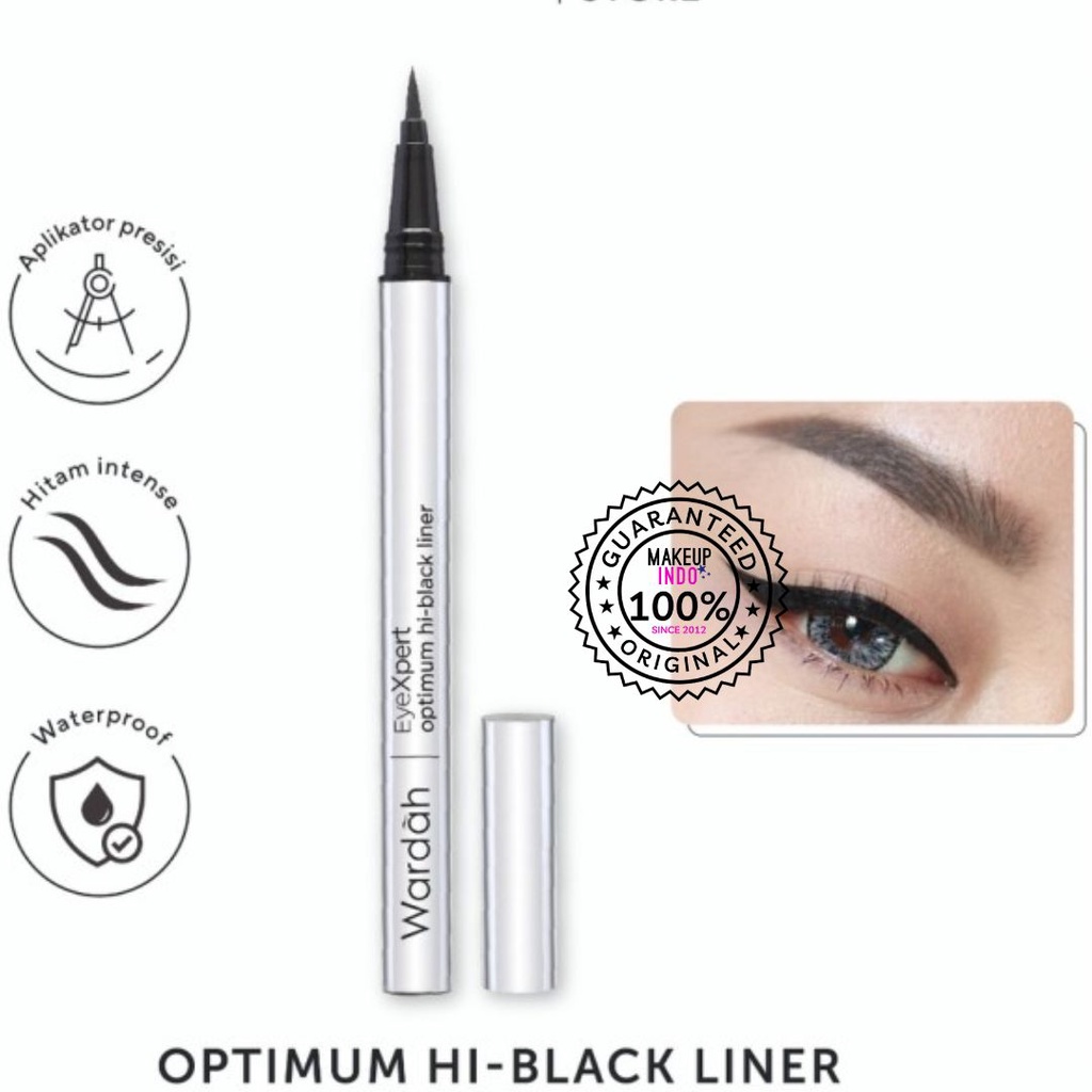 WARDAH EYEXPERT OPTIMUM HI-BLACK LINER