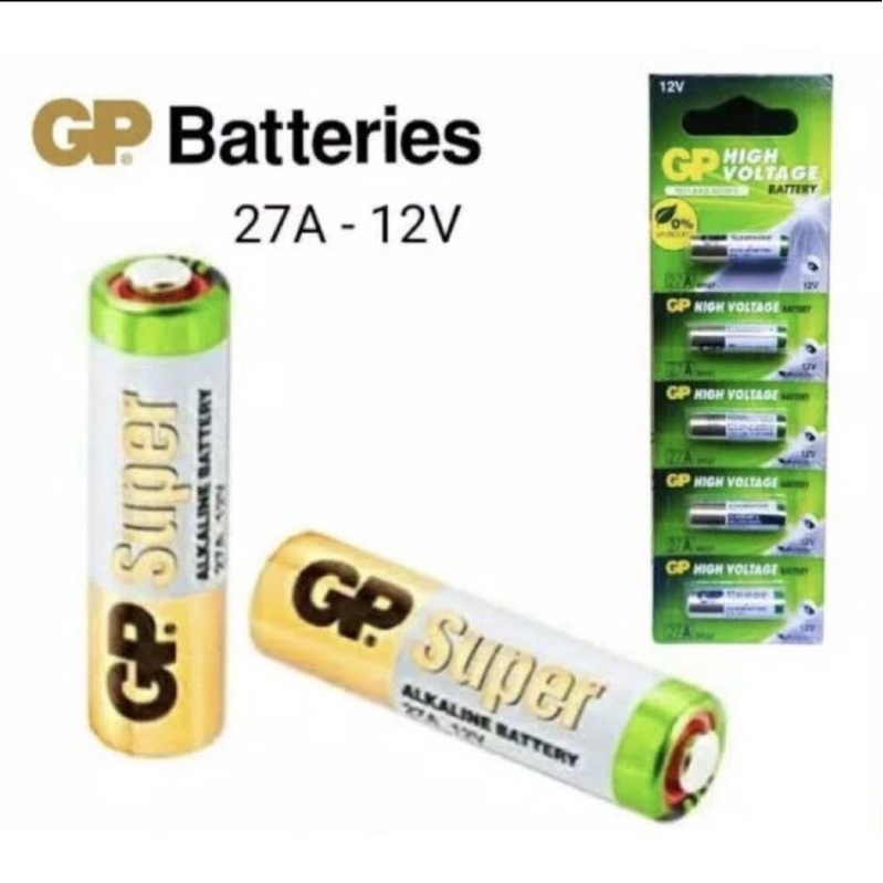 GP Alkaline Battery 27A 12V - Baterai 27 A