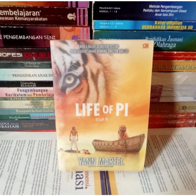 BUKU ORIGINAL LIFE OF PI ( KISAH PI )