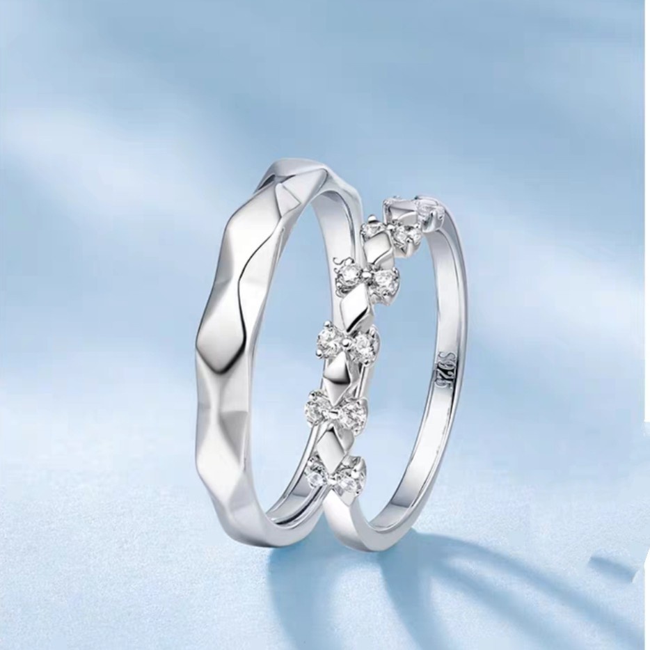 Cincin couple-coronation cincin pasangan cincin titanium Original Arctic Deer