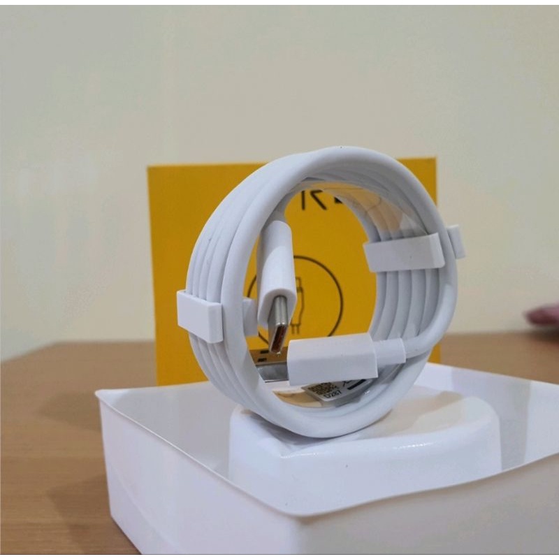 Kabel data realme micro USB VOOC (packing kotak)