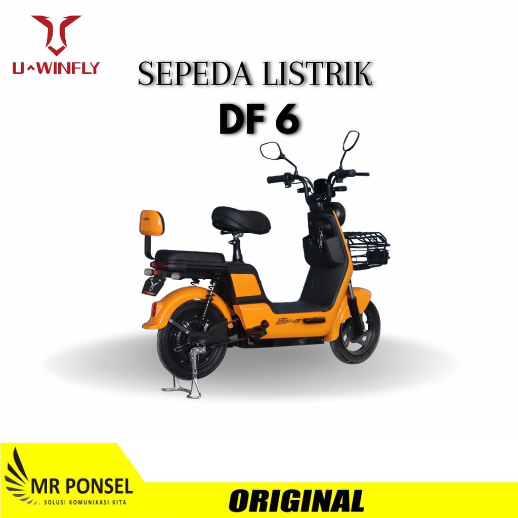 SEPEDA LISTRIK DRAGON FLY 6 DF6 DF 6 UWINFLY DRAGONFLY