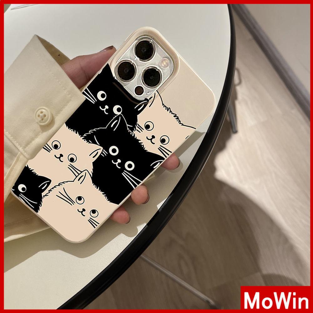 For iPhone 14 Pro max iPhone Case Dray Khaki TPU Soft Case Candy Case Shockproof Protection Camera Cute Cat Compatible For iPhone 13 Pro max 12 Pro Max 11 Pro max xr xs 7Plus 7 8