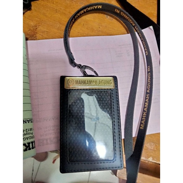 

HenJO Name tag Id Card Mahkamah Agung 2 muka