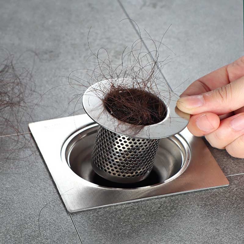 Saringan Rambut Bahan Stainless Steel Untuk Lantai Kamar Mandi