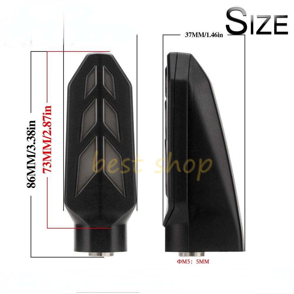 2pcs Lampu LED Daytime Running Light 24V Untuk YAMAHA