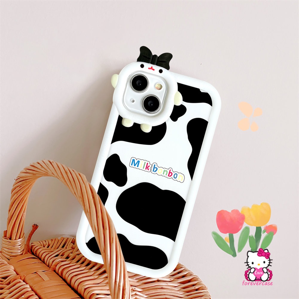 Casing Softcase Realme C12 C21Y C25Y C31 C25 C35 9i C15 C33 9 9Pro + 7 C17 5 5i 6i 7i C11 C25 C20A 82 C30Pro Motif Sapi 3D Case Pelindung Earphone Bluetooth Airpod