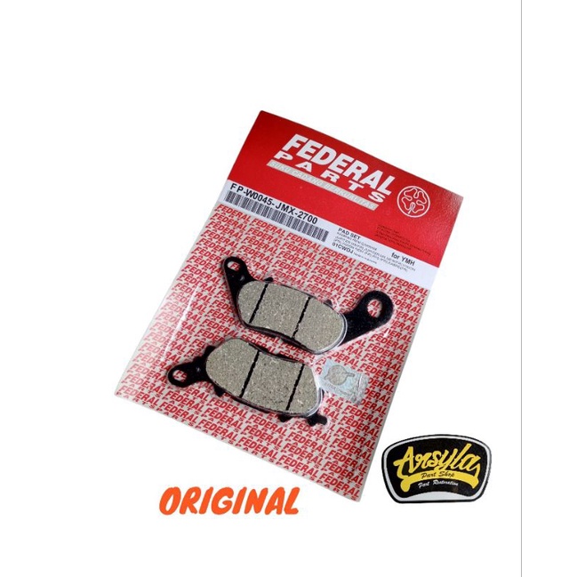 kampas rem depan original federal Yamaha Mio soul Jupiter MX Xeon Mio j x ride soul GT