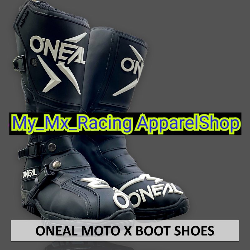 Sepatu MX Boots - Sepatu Trail - Sepatu Motocross - Sepatu Enduro - Sepatu Adventure - Black terlaris