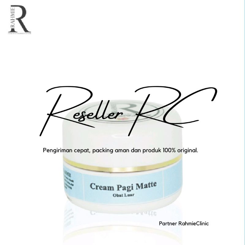 Rahmie Clinic Healthy & Beauty Center Cream Pagi Matte 15gr.