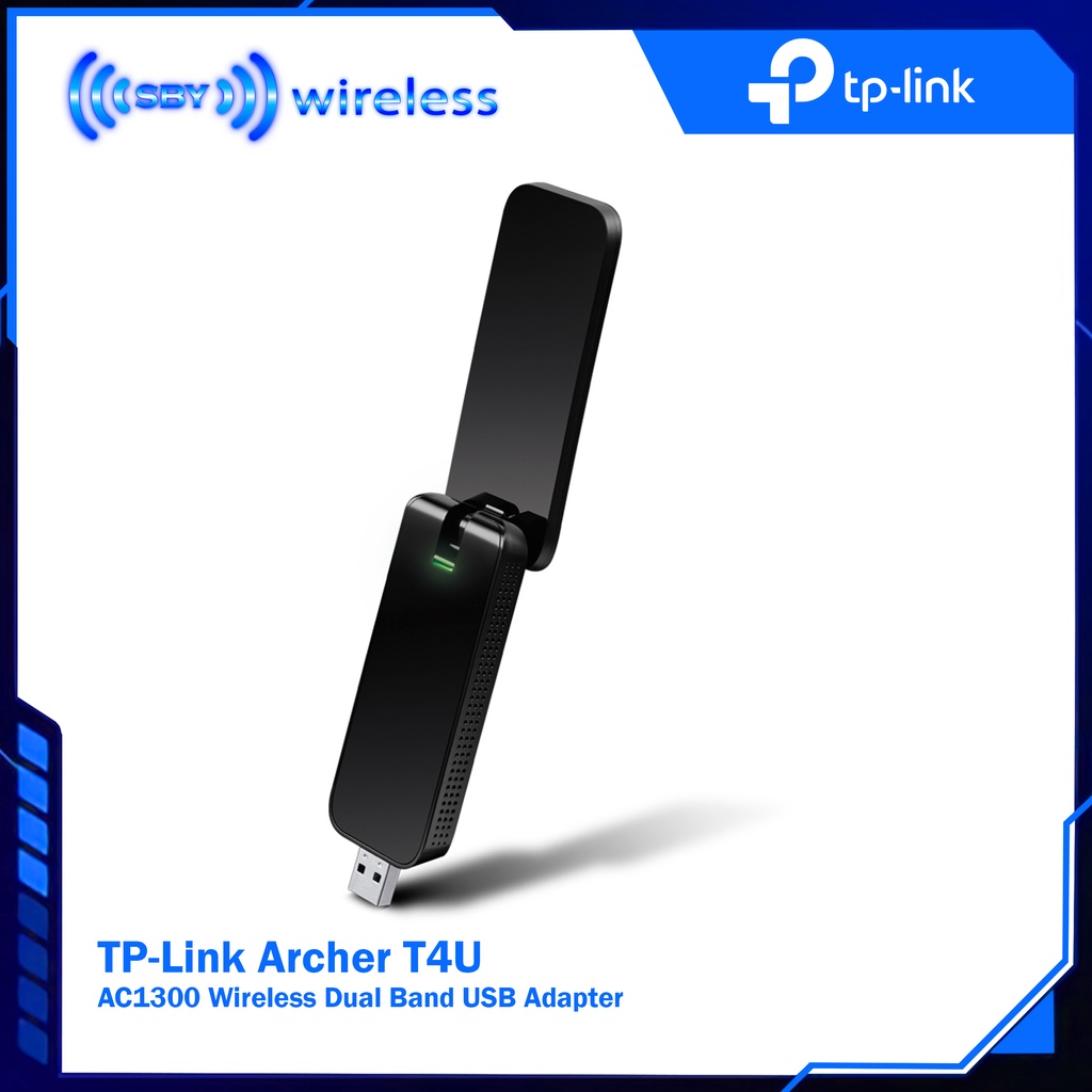 TPLINK  Archer T4U AC1300 Wireless Dual Band USB Wifi Adapter