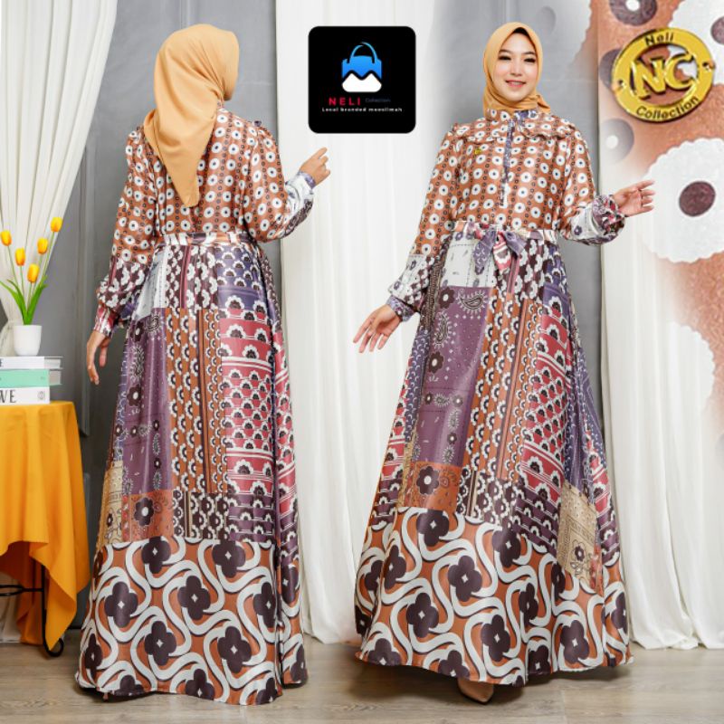 Gamis santorini perfect silk