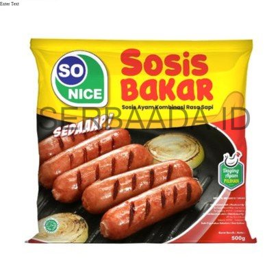 

SO NICE SOSIS BAKAR 500GR