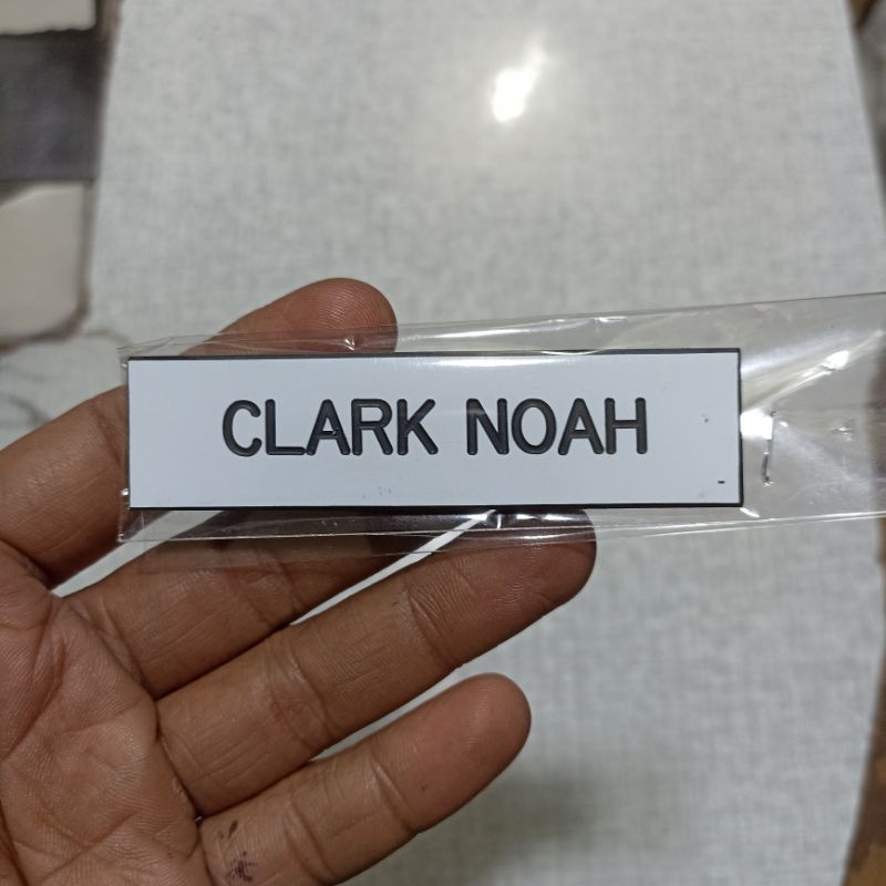 

Papan Nama | Nama Dada Dasar Putih PURNAWIRA