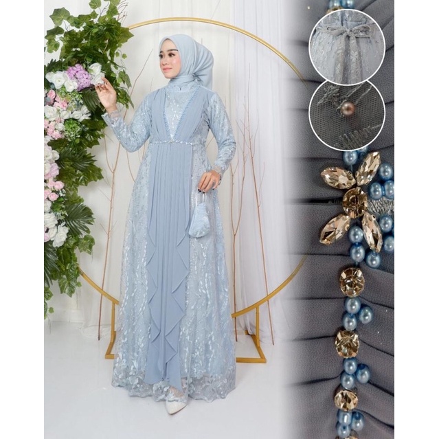 GAMIS FIARA/GAMIS PAYET/GAMIS KONDANGAN/DRES WISUDA/GAMIS TERBARU/GAMIS ACARA FORM