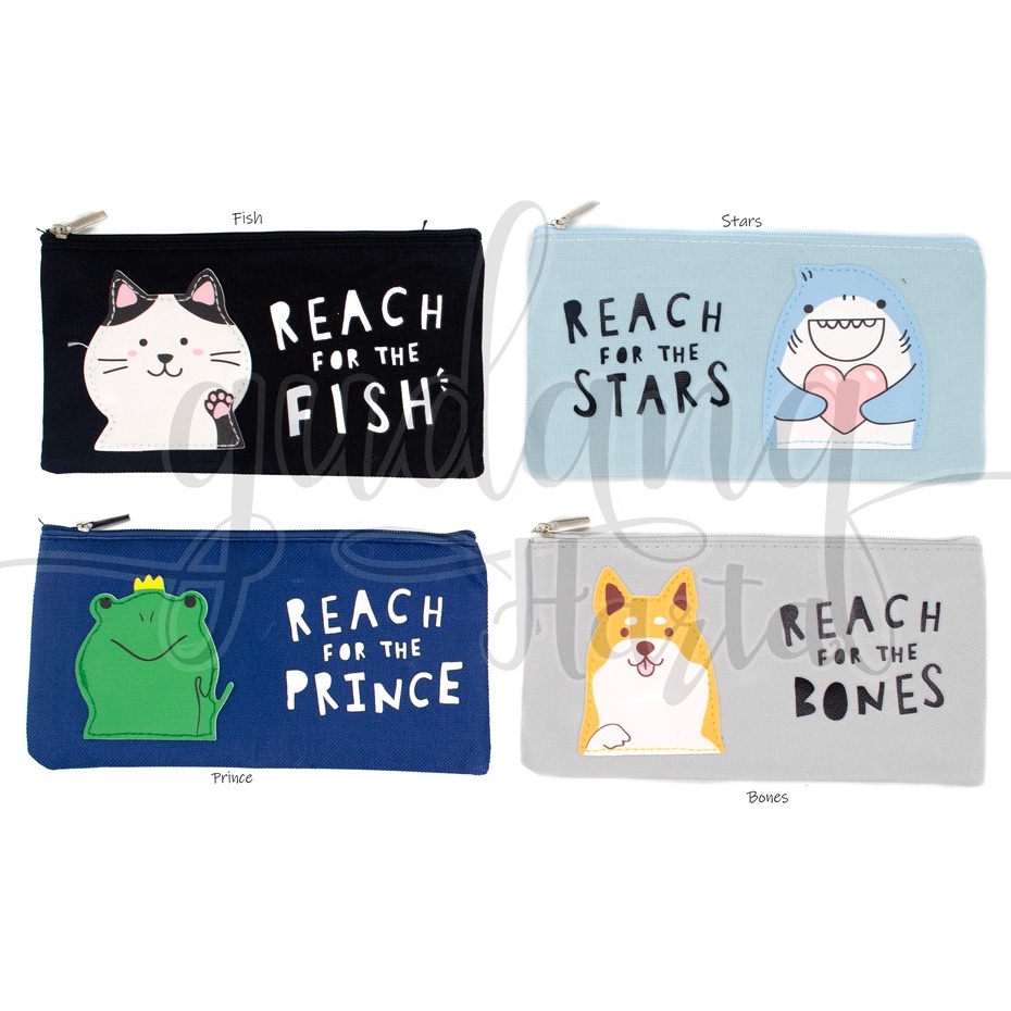 

Pouch Reach For The Animals Tempat Pensil Kosmetik Tempat Penyimpanan Serbaguna GH 318105