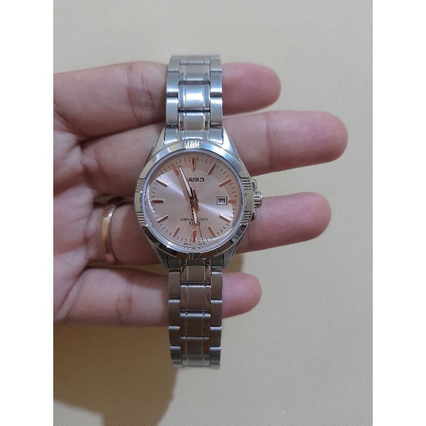jam tangan wanita CASIO ORI