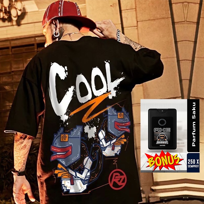 OVERSIZE T SHIRT ANIME COOL Z KAOS JEPANG BIG SIZE UP 5XL