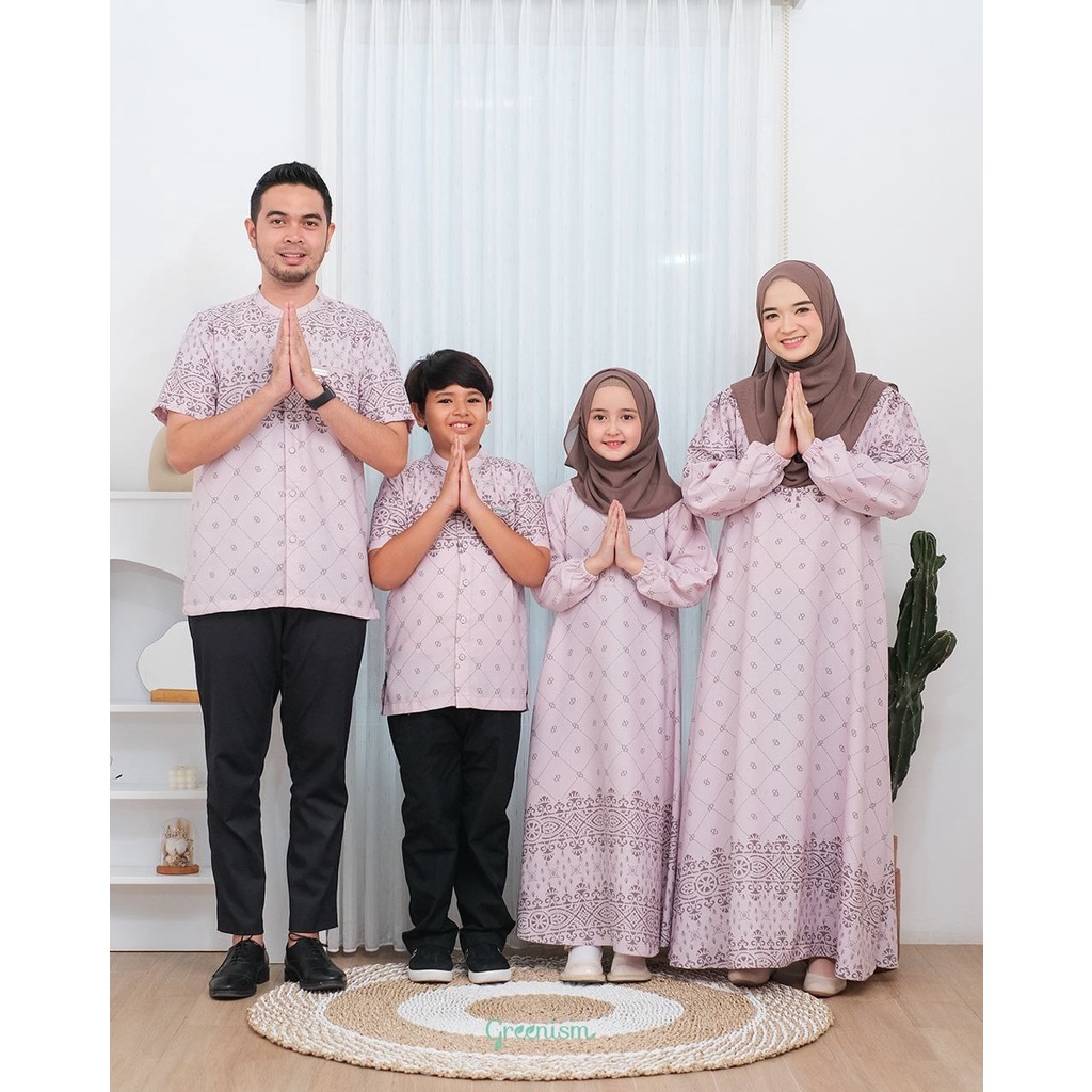 Sarimbit Keluarga. Sarimbit Lebaran. Sarimbit Muslim. Sarimbit Zayna Zayn - Greenism (PRE ORDER)