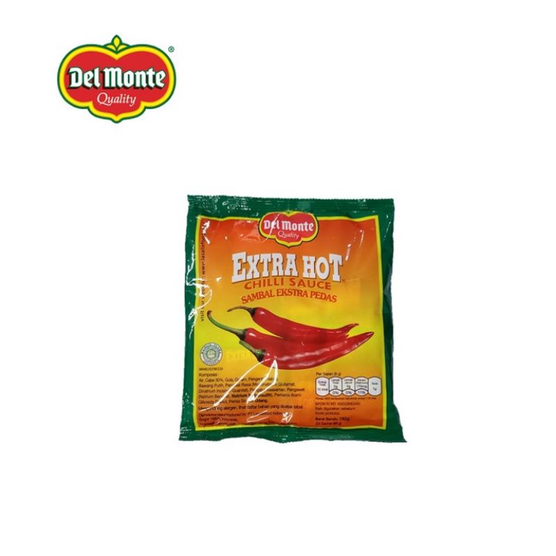 

delmonte sambal extrahot sachet isi 24