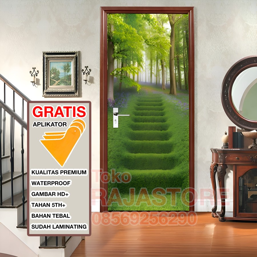 STIKER PINTU / Stiker Pintu Kamar Tidur / Stiker Pintu Kaca / Stiker Pintu Kamar / Stiker Pintu Kama